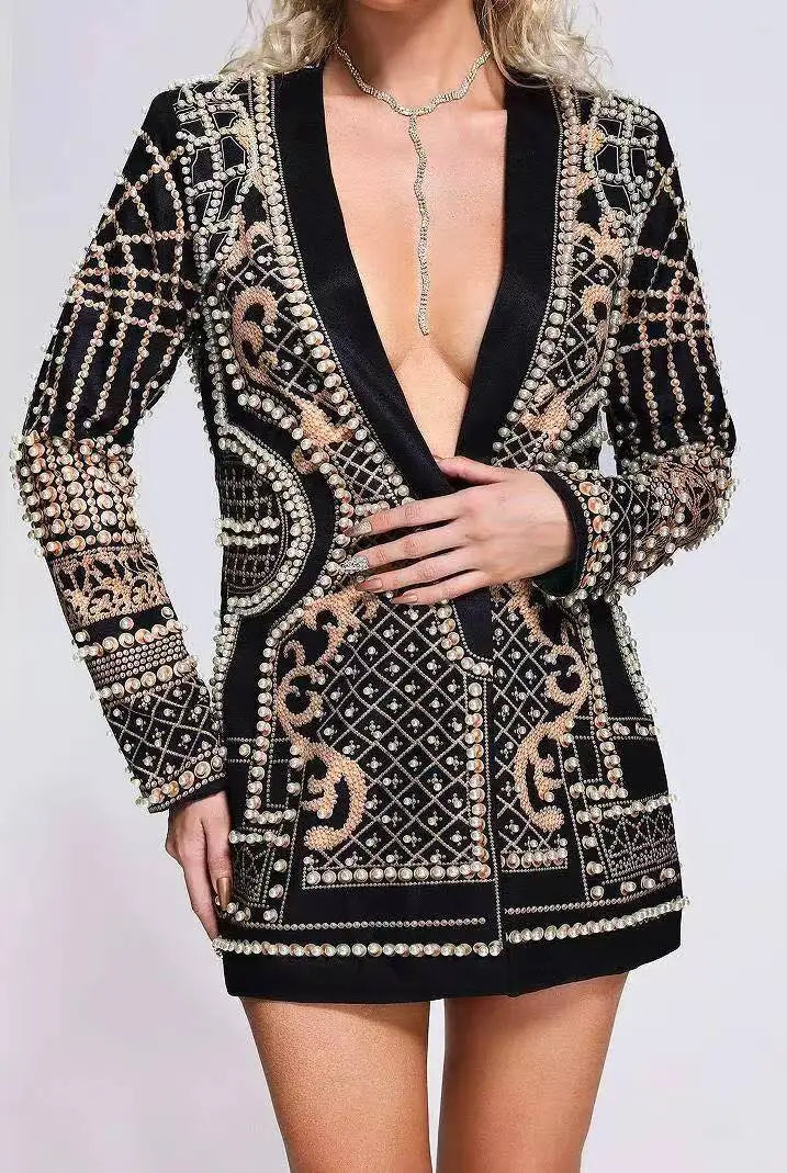 Imperial Pearl — Blazer Dress Gioiello