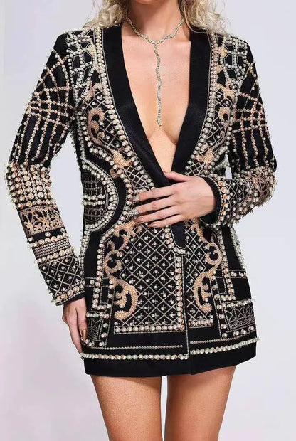 Imperial Pearl — Blazer Dress Gioiello