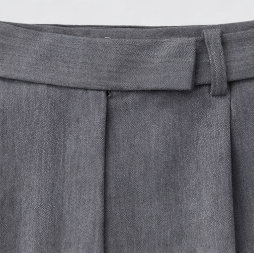 Cosmo Motion – Pantalone Strutturato a Vita Alta