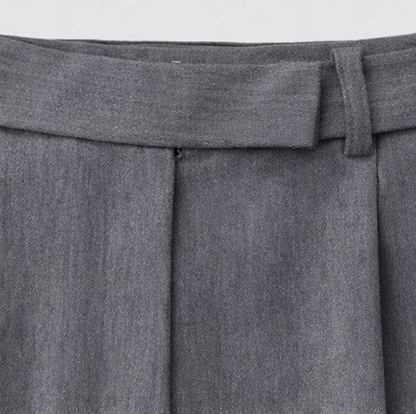 Cosmo Motion – Pantalone Strutturato a Vita Alta