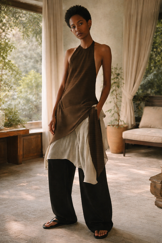 Liberty High - Vestito cut-out differenziato