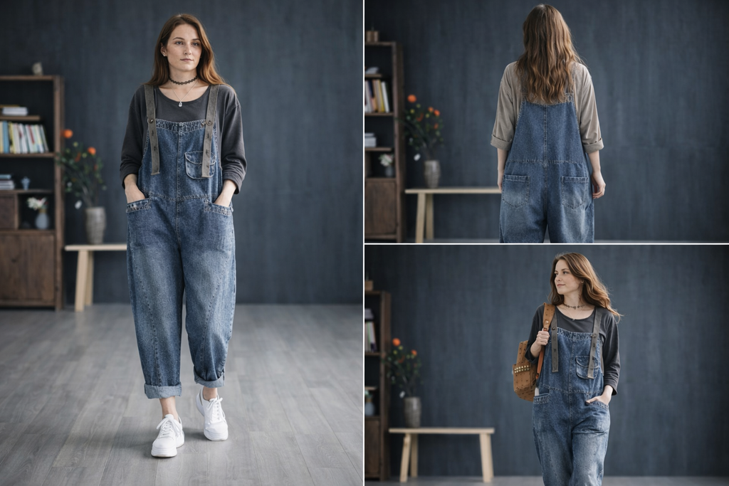 Urban Soul – Salopette Denim Signature