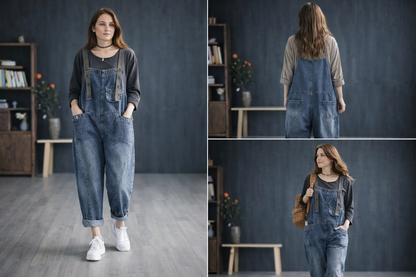 Urban Soul – Salopette Denim Signature