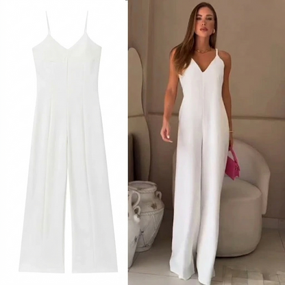 Pure Essence - Jumpsuit Wide Leg Minimalista