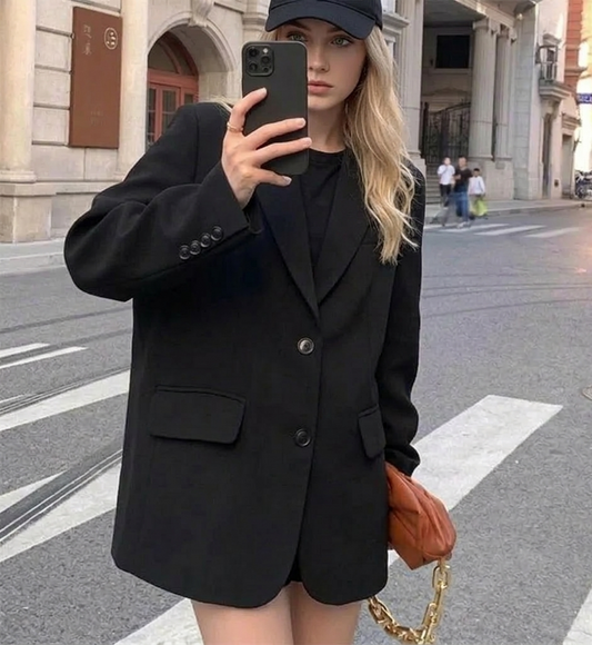 Metro Frame – Blazer Essential Monopetto Oversize