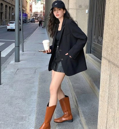 Metro Frame – Blazer Essential Monopetto Oversize