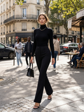 Onyx Sculpt – Pantalone Sartoriale High-Waist