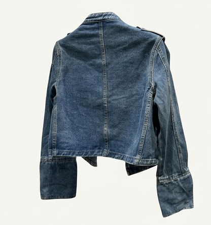 Royal Force – Giacca Denim tipo Militare
