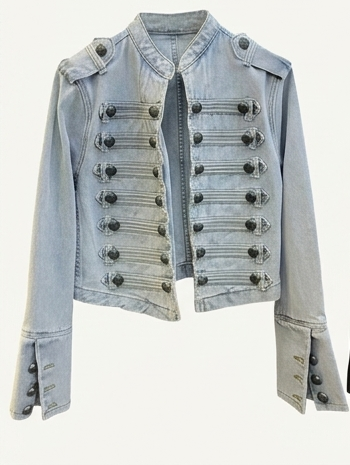 Royal Force – Giacca Denim tipo Militare