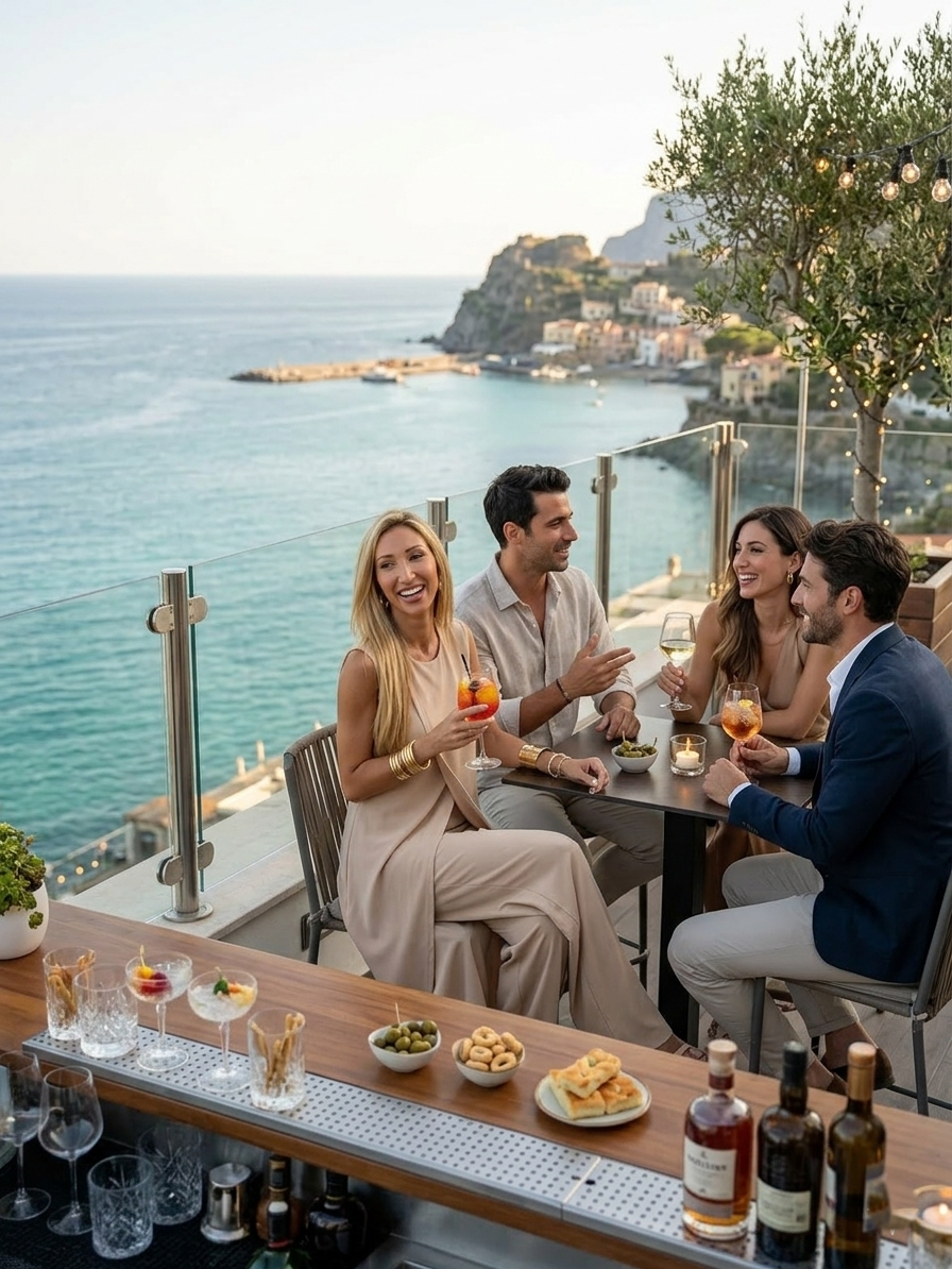 Riviera Edition - Coordinato Elegante Mare