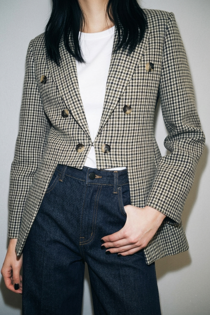 Iconic Heritage - Blazer Asimmetrico Vintage