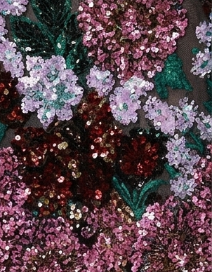 La Flore - Mini Abito Couture Ricamato