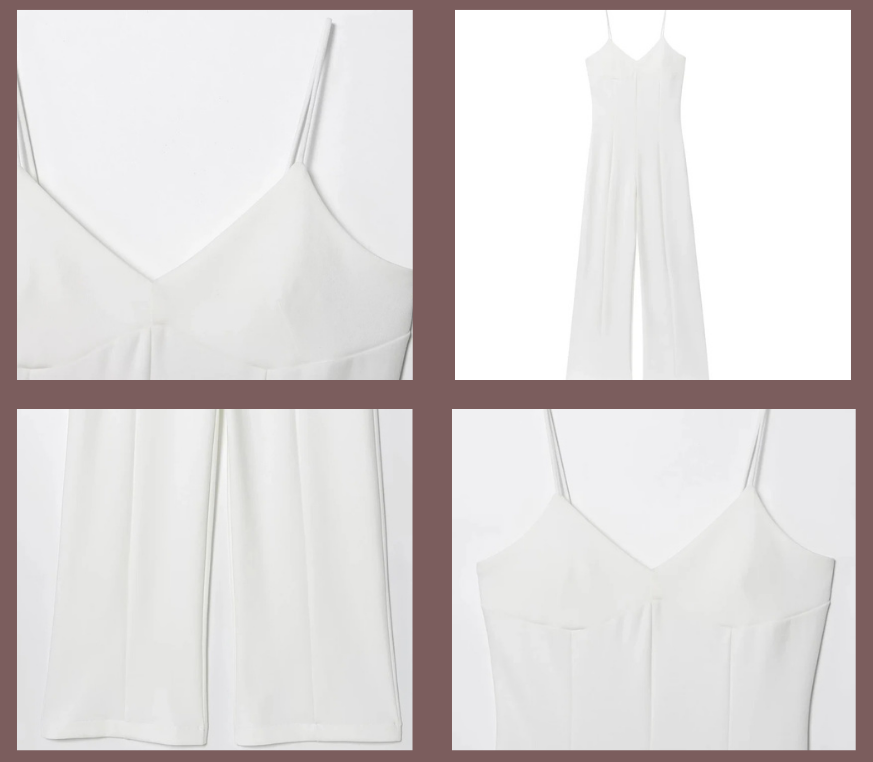 Pure Essence - Jumpsuit Wide Leg Minimalista