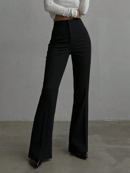 Onyx Sculpt – Pantalone Sartoriale High-Waist