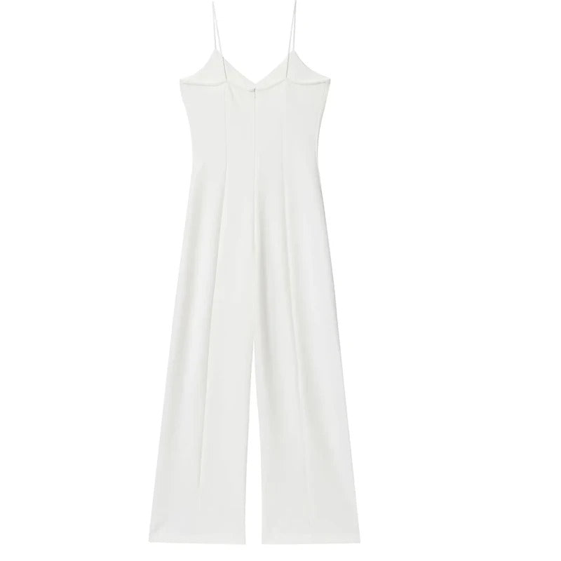 Pure Essence - Jumpsuit Wide Leg Minimalista