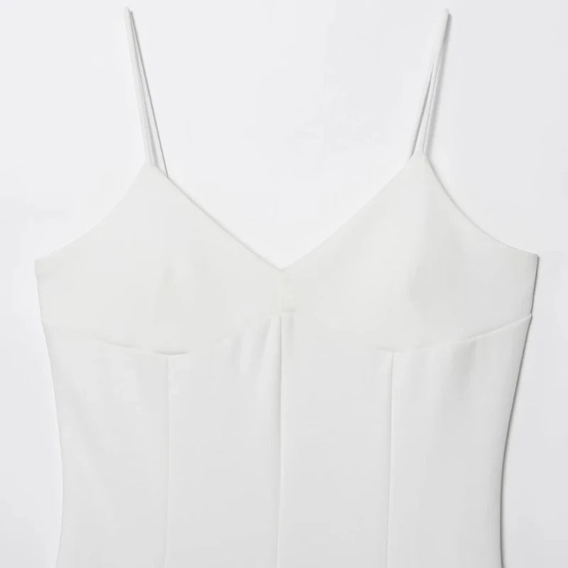 Pure Essence - Jumpsuit Wide Leg Minimalista