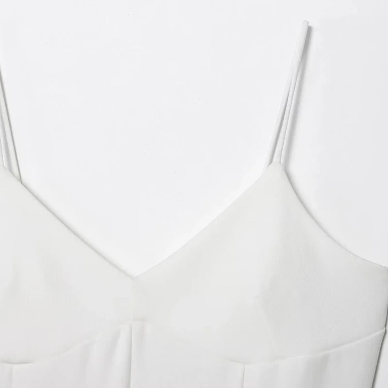 Pure Essence - Jumpsuit Wide Leg Minimalista