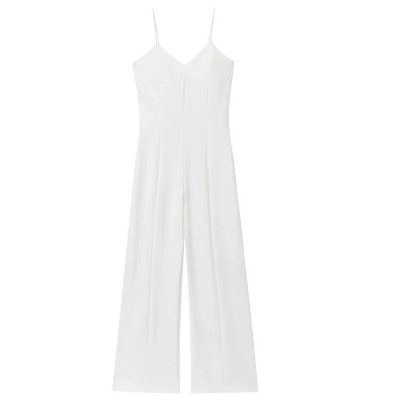 Pure Essence - Jumpsuit Wide Leg Minimalista